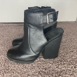 Black booties